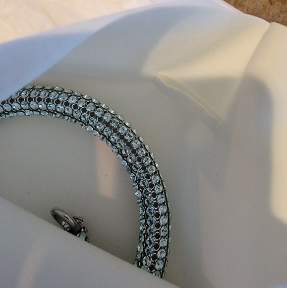 Swarovski double necklace
